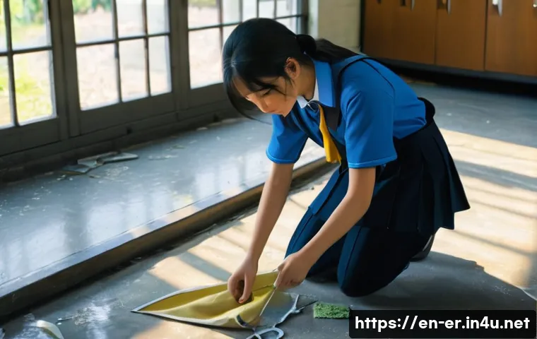 이터널리턴 초보자 가이드 - **Early Game Scavenging in the School Zone**: "An anime-style female character from the game 'Et...